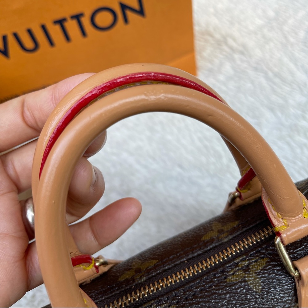 LOUIS VUITTON Monogram Mini Speedy Hand Bag - Picture 10 of 16